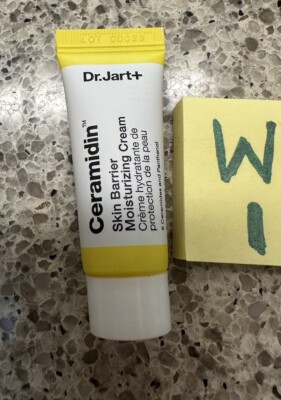 Dr. Jart+ CERAMIDIN Skin Barrier Moisturizing Cream .23oz/7mL TRAVEL SZ EXP 4/26