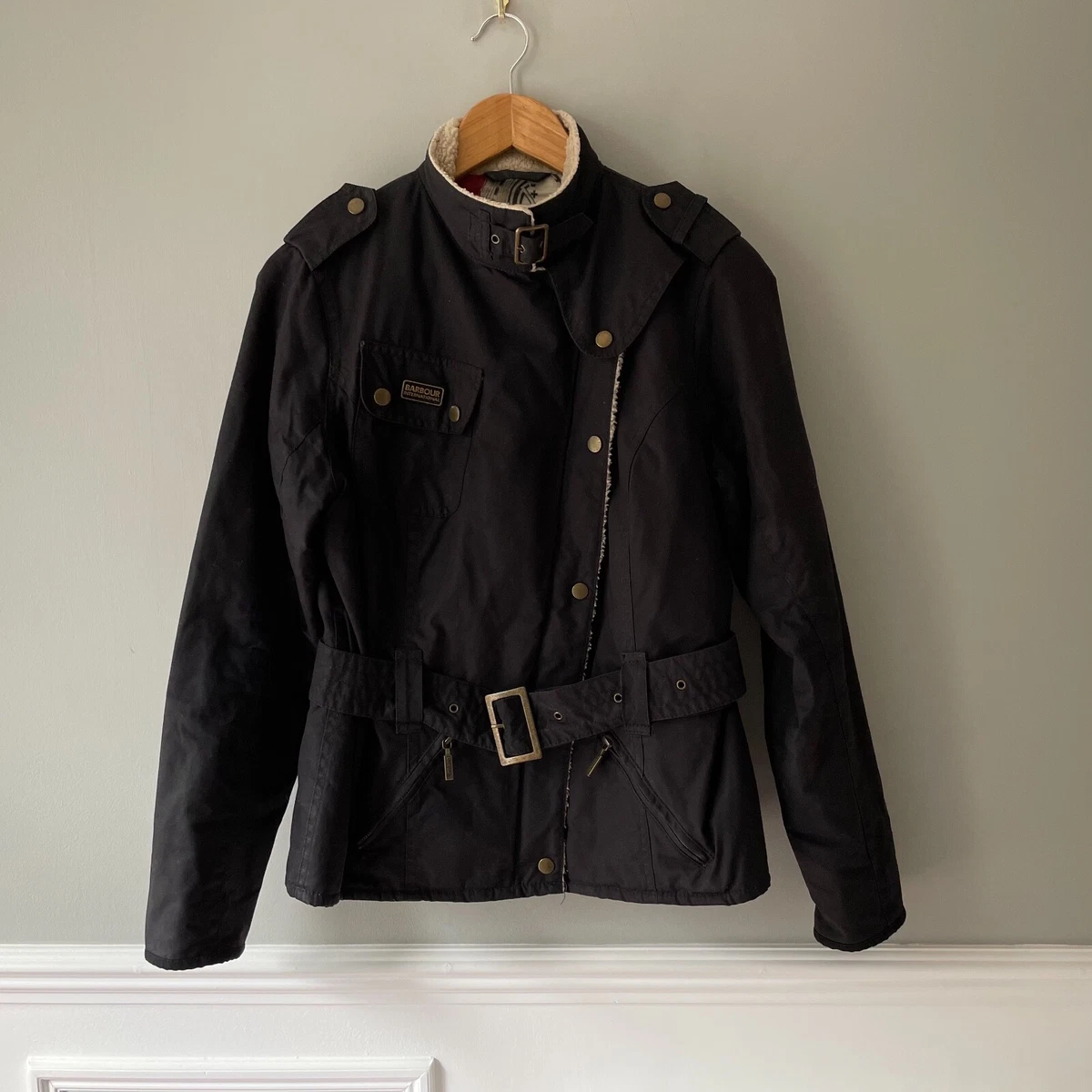 Barbour matlock shop waxed jacket