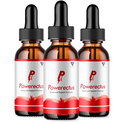 (3 Pack) Powerectus Drops Power Ectus Performance and Overall Wellness (6oz)