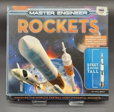 Master Engineer: Rockets with 46 pieces to Build Your Own Model Rocket GREAT