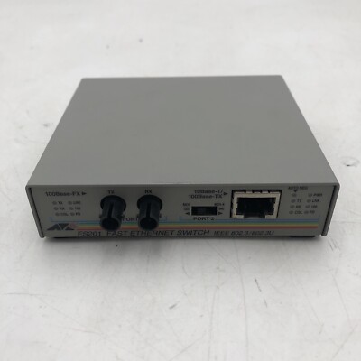 USED Allied telesyn at-fs201 ethernet switch ieee 802.3/802.3u CLEAN READ