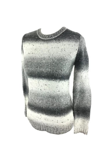 United Color of Benetton Kids 11/12 2XL Pullover Sweater Ombre Striped Long Slv - Picture 8 of 11