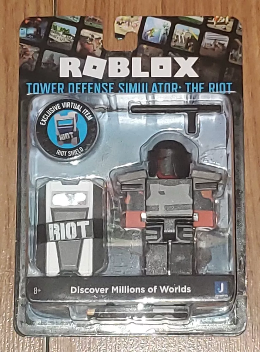 Roblox - Tower Defense Simulator The Riot & Exclusive Virtual Item Code  2022 NIB