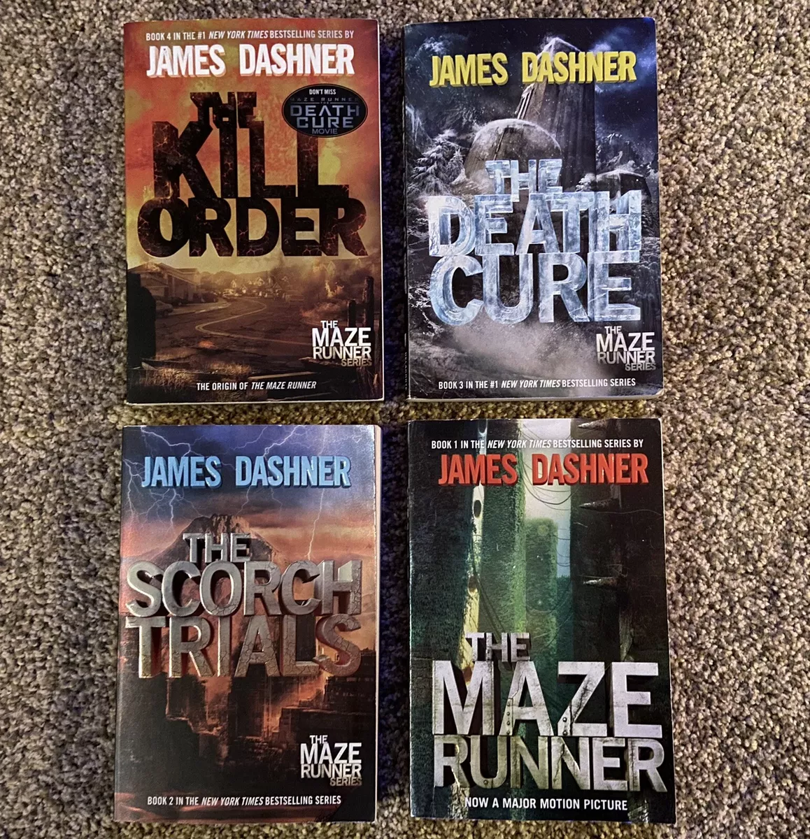 James Dashner English The Maze Runner 3. The Death Cure. Movie Tie-In  Paperback Book