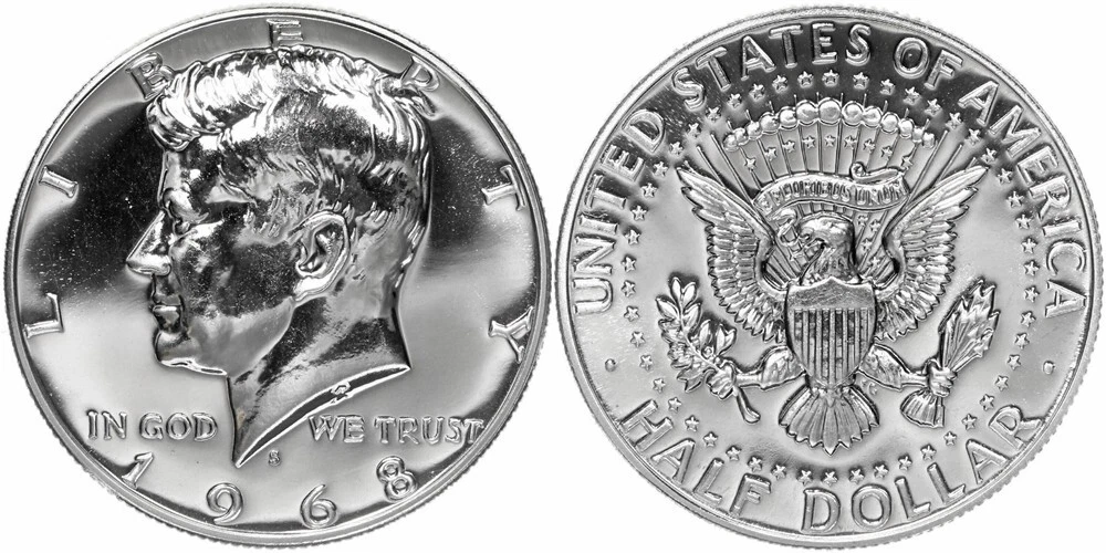 Uncirculated 1968 Kennedy US Half Dollars (1964-Now) for sale | eBay