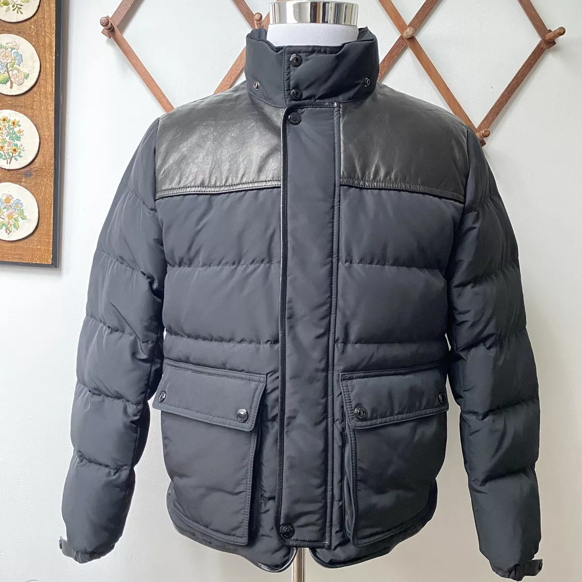 Coach puffer jacket top