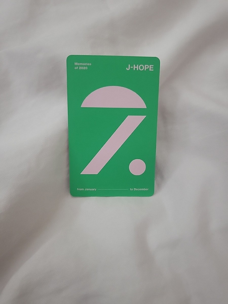 BTS Memories of 2020 トレカ ホソク J-HOPE DVD BTS MEMORIES 2020 DVD HOSEOK JHOPE PHOTOCARD PC OFFICIAL | eBay