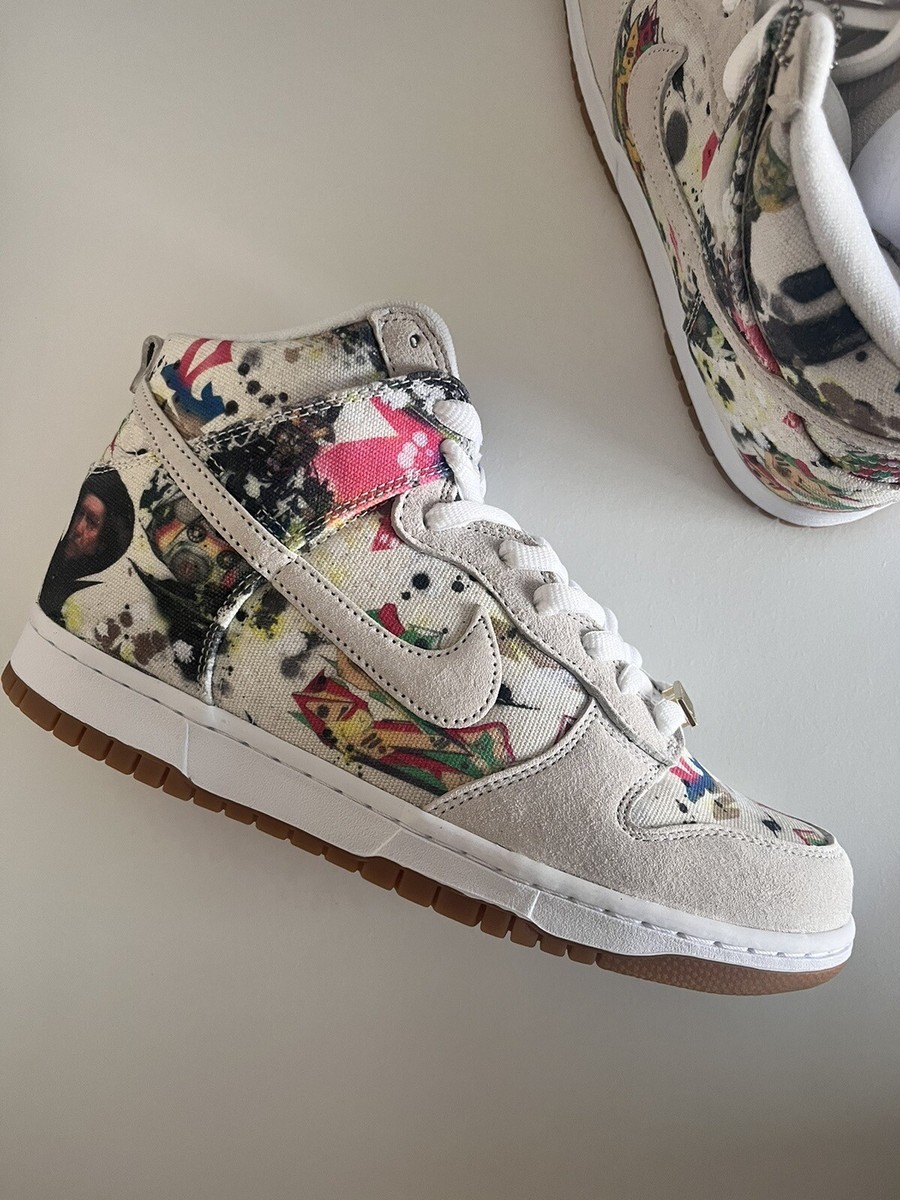 Nike Sb Dunk High Supreme Rammellzee - Uk 8 🛍️ | eBay UK