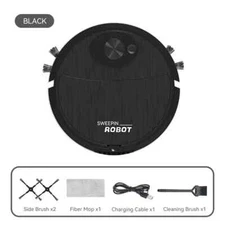 Vacuum Cleaner USB Charging Sweeping Robot Mop Machine Pet Hair Hard FloorCarpet