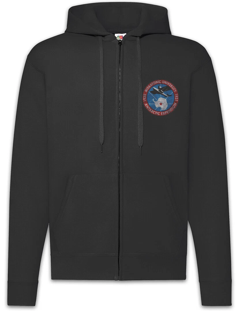 Miskatonic University 1930 Antarctic Expedition II Zipper Hoodie Arkham Hp Sign