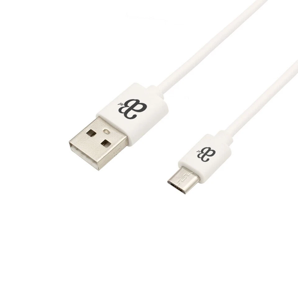 Heavy Duty Long Fast Micro USB Cable, 1M 2M High Speed Data Charger Lead - Image 2 of 4