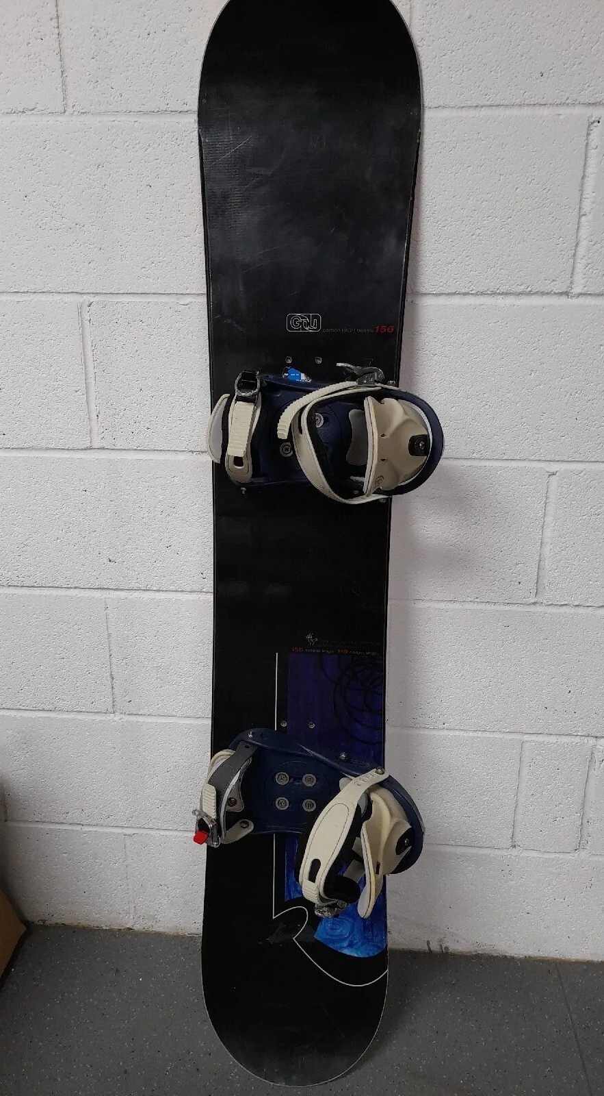 GNU CARBON HIGH BEANS 156 SNOWBOARD Used eBay