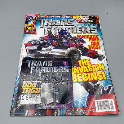 Transformers Ausgabe 1 Aug 2007 Magazin Comic Titan Decepticon Geschenkversion neuwertig