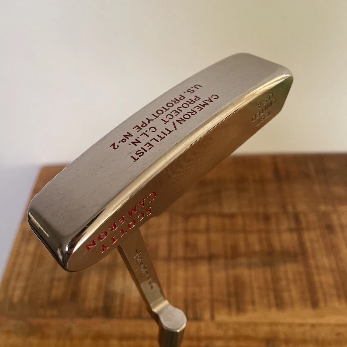 Scotty Cameron 1997 PROJECT C.L.N PROTOTYPE NO.2 Putter 35in | eBay