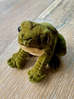 Steiff: 50er Jahre,  Samt Frosch Froggy, 8 cm, top Zustand!!!