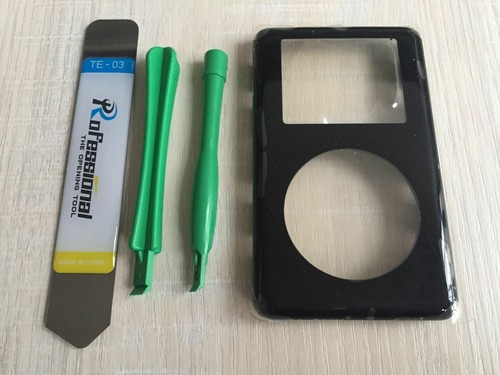 Schwarz Front Abdeckplatte Gehäuse Hülle Cover für iPod Classic 4 4. Gen 20GB A1059 - Bild 3 von 12