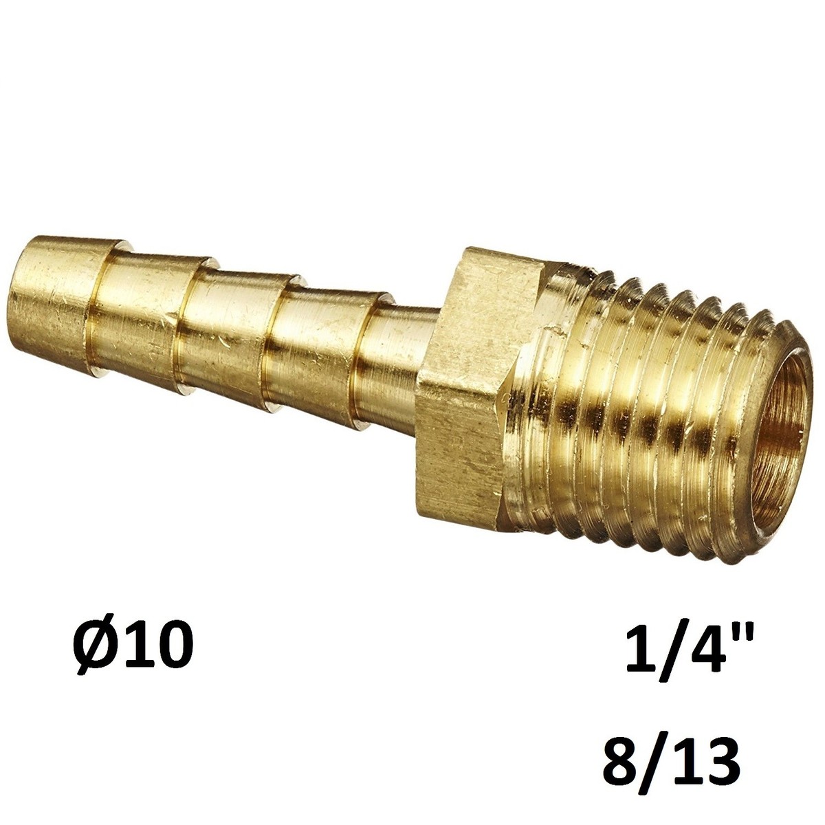 Barra Ottonata 6x6mm Per Fai Da Te - Lunga 1 Metro Con Foro 4.4mm - Foto 9