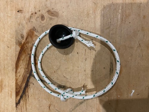 British Seagull Outboard Starter Pull Cord GENUINE With New Cord - Picture 2 of 2