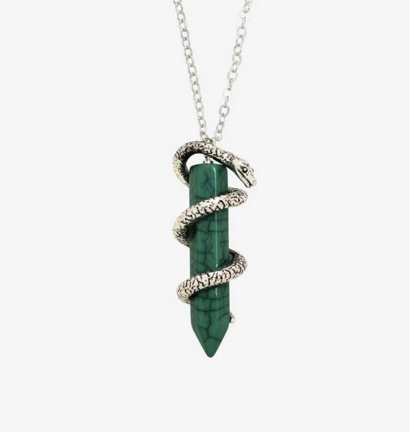 Slytherin necklace best sale