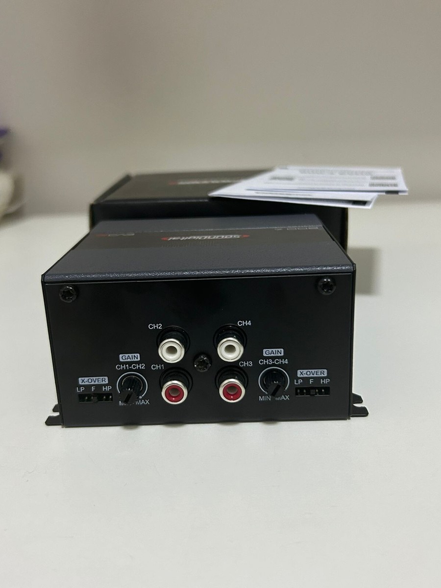 AMPLIFIER SOUNDIGITAL 800.4 EVO 6.0 STEREO DIGITAL - 4 OHMS AMPLIFIER SOUNDIGITAL 800.4 EVO 6.0 STEREO DIGITAL - 4 OHMS