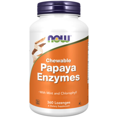 Now Foods, Chewable Papaya Enzyme, 360 Lutschtabletten - Blitzversand