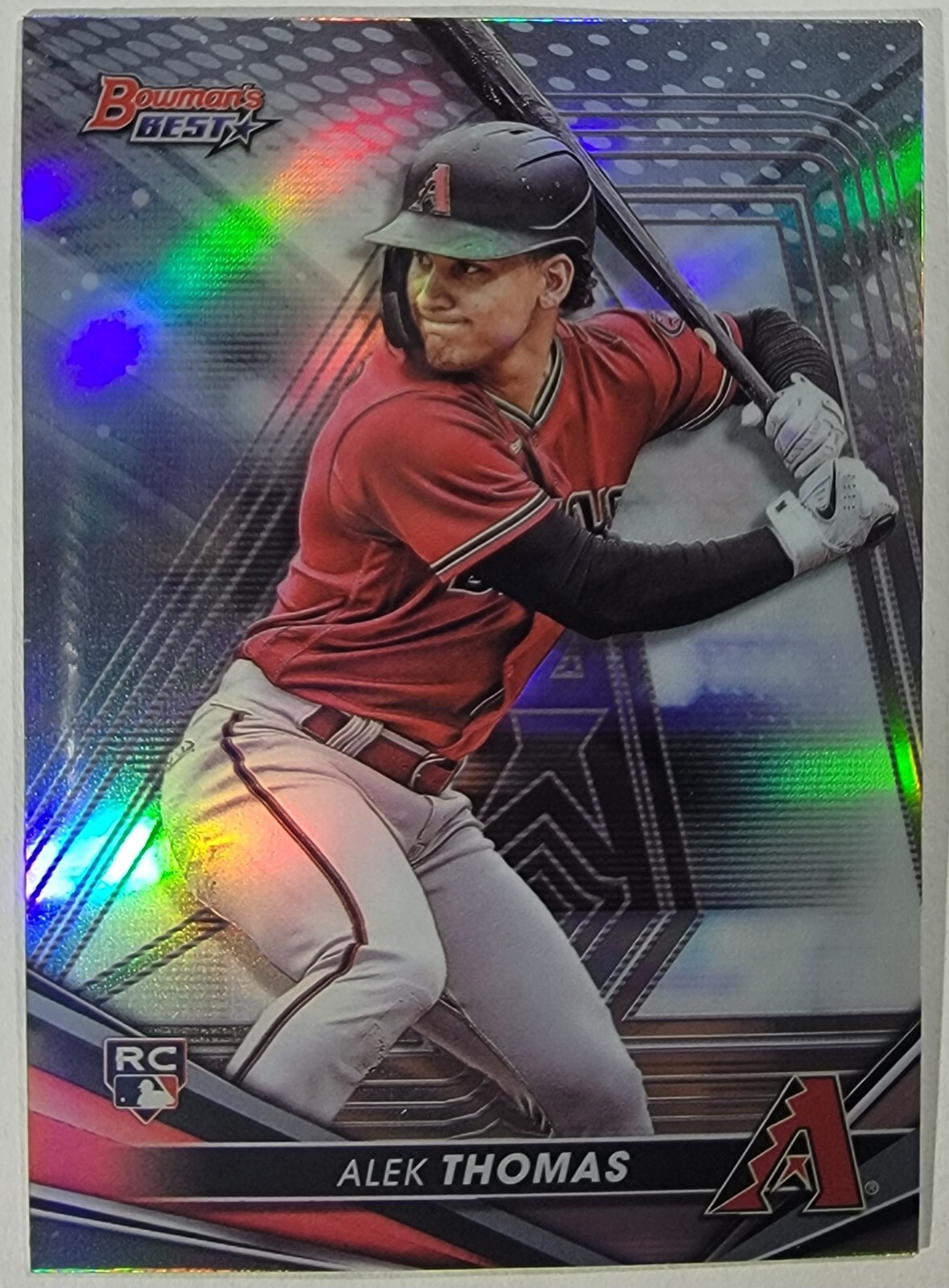 Alek Thomas 2022 Bowmans Best Refractor #22 RC