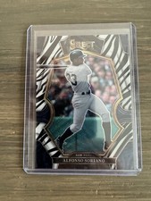 2023 Panini Prizm Alfonso Soriano Zebra Premier Level Yankees