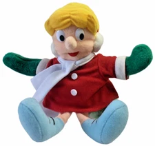 Vintage Karen 8" Plush Beanbag Ornament Frosty the Snowman Stuffins  