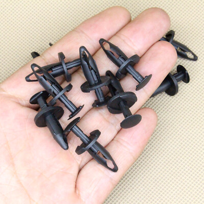 10x Moulding Clips Panel Push-Type Retainer For Ford W705436-S300