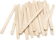 100/200 Pcs Mini Natural Wooden Food Grade Craft Sticks Ice Cream Stick Popsicle