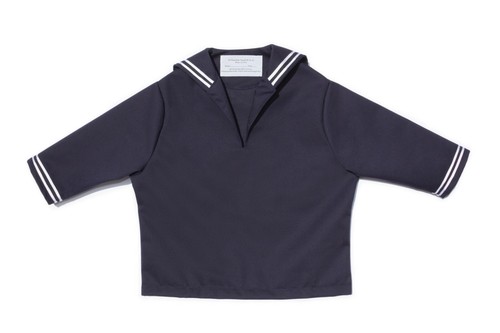 Boys Sailor Suit Navy Blue / Top and Pants / Made in USA - Picture 6 of 10