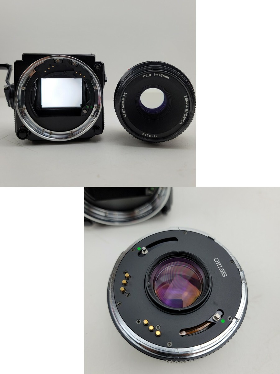 Zenza Bronica ETRSi Film Camera + Zenanon-PE 75mm Lens + 220
