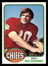 1976 Topps Mike Sensibaugh #86 - Kansas City Chiefs