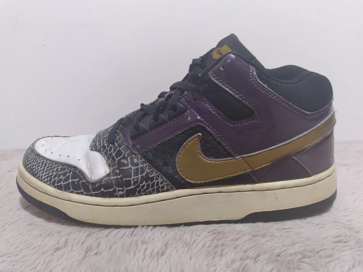 Nike Delta Force 3 4 Deluxe Mita Aubergine Gold Black Shoes