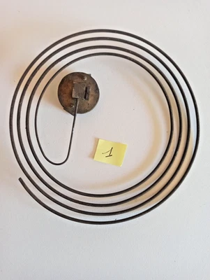 Ancien Gong grand ressort de cloche horloge comtoise. Horlogerie pendule Réf/1 - Photo 1/2