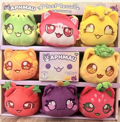 Aphmau MeeMeows 6'' Mystery Plush Fruit Cats Limited Edition - YOU PICK (Sealed)