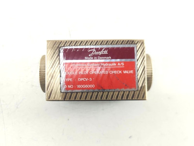 Danfoss DPCV-3 Doppelt Pilot-betätigtes Rückschlagventil 160G6000