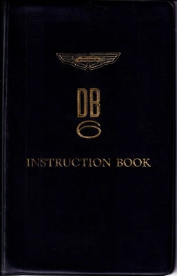 Aston Martin Lagonda DB6 Manuel Instruction Salon & Vantage 1967 - Photo 1/4