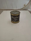 VINTAGE MARYLAND CLUB COFFEE 1.55oz. CAN (UNOPENED) SAMPLE Miniature Coca Cola