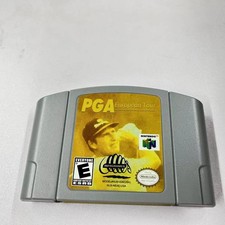 PGA European Tour - Nintendo 64 (N64) Complete set Fast shipping Factory sealed