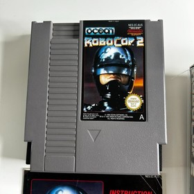 RoboCop 2 (Nintendo NES, 1990 PAL A) Ocean Software Platform CIB Round Seal