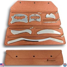 7-in-1 Stainless Steel Gua Sha Muscle Scraper Tools Kit for Massage  Relaxation