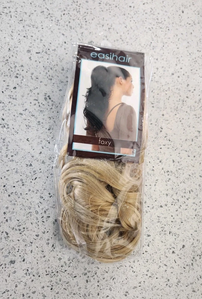 Foxy by Jon Renau Clip On Cola de Caballo Garra Clip Cordón 24BT102 Rubio Foto 2 de 4