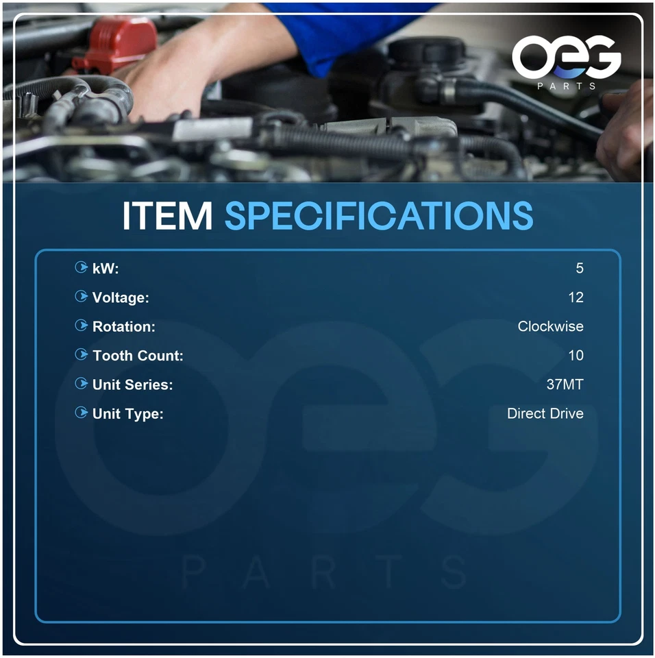 Nuevo arranque para camioneta Ford F600 F700 F800 F900 L6000 7000 8000 9000 1989-1995 Foto 3 de 4