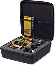 DYMO Rhino 4200 Industrial Label Maker QWERTY Case Kit Bundle 1835374