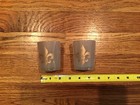 Two New NIP Frosted Glass Fleur-De-Lis Votive Candle Holders — photo 1