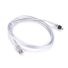 100/200/400 Mbits 4-pin to USB Male to Firewire IEEE 1394 Data Transfer Cable r