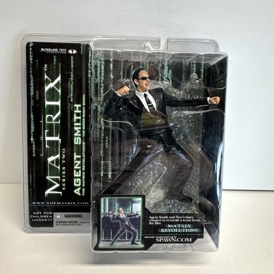 (2004) McFarlane Toys The Matrix Series Two AGENT SMITH - The Super Burly Brawl