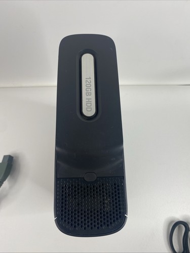 Microsoft Xbox 360 Elite 120GB Console di Gioco Nera Testata!! - Foto 3 di 9