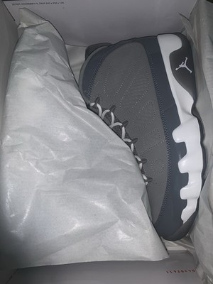 AIR JORDAN 9 RETRO - Medium Grey / Cool Grey - White